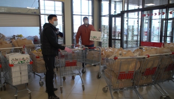 As part of the Birgemiz Campaign, 4 thousand families received assistance from city volunteers